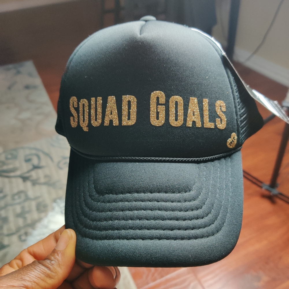 Mother Trucker "SQUAD GOALS" Girl's Hat NWT